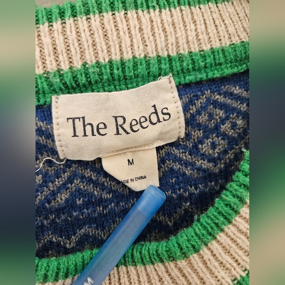 The Reeds x J.Crew Multicolor Fair Isle Sweater - Size M - Picture 4 of 7